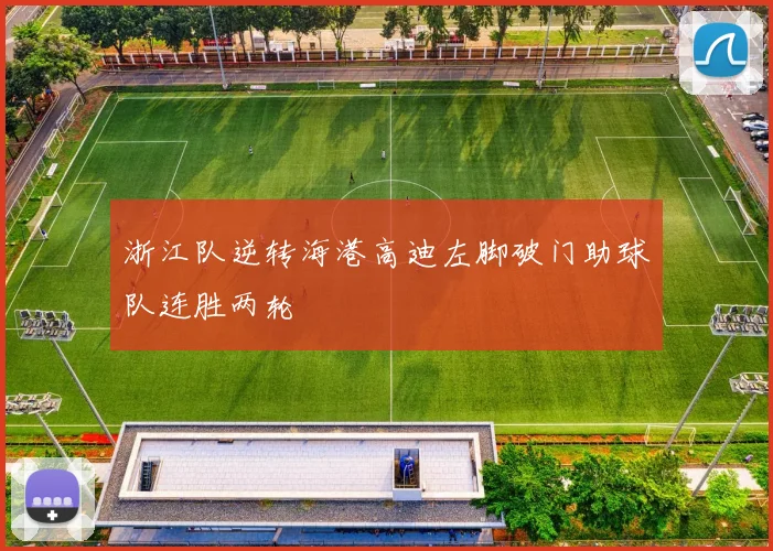 浙江队逆转海港高迪左脚破门助球队连胜两轮